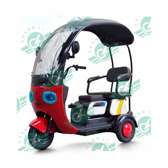 High Quality Electric Adult Tricycle 3 Wheel 3 Seat Tricycle Scooter