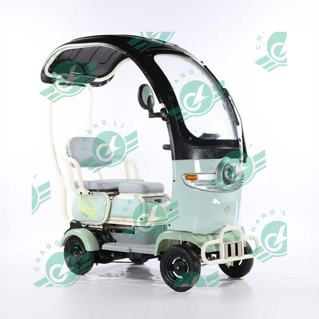 ChangLi Electric Trike with Sheds Electric Passenger Tricycle Used in City Traffic for The Olds