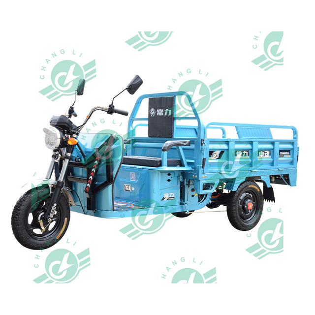 China Chang Li Cheap 3 Wheel Electric Food Trike Delivery Tricycle Cargo Tricycle for Sale