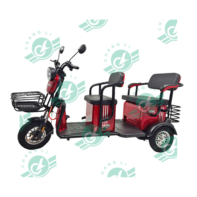 Chinese Manufacturer Factory Sells Electric Tricycles Adult Batteries Electric Tricycle