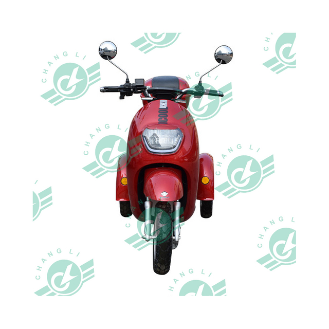 2 Seats Electric Scooter Best Safety Motorcycle Electric Tricycle for Elderly 800w Motor Low Speed Type