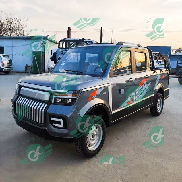 ChangLi Customized New Energy Vehicle 4 Wheel Mini Closed Electric Lithium Lead Acid Battery Car Cargo Truck New Energy Transport Vehicles