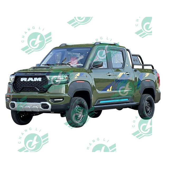 ChangLi Hot Sell New Energy Low Speed Double Rows 3500w Cheapest 4 Seater Electric Car Truck for Pure Electric Vehicles for Adult