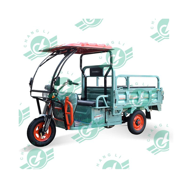 ChangLi Manufacturers Direct Electric Tricycle Strong Load Capacity Suitable Mountain Driving Mine Cargo And Passenger Electric Tricycle