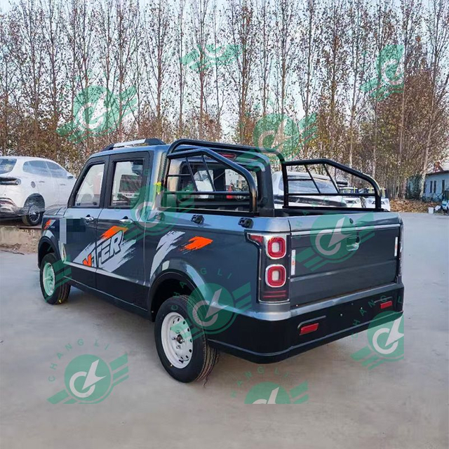 ChangLi Customized New Energy Vehicle 4 Wheel Mini Closed Electric Lithium Lead Acid Battery Car Cargo Truck New Energy Transport Vehicles