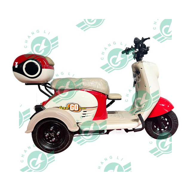 E-trike Electric Mobility Scooter 500W for Adults And Kids with Open Body And Baby Seat
