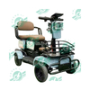 Factory Direct Sale Mini Foldable Four Wheel Travel Scooter Electronic Household