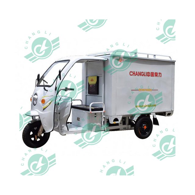 The Best-selling 1000W Postal Express Electric Tricycle Fully Enclosed Carriage Or Cab with Shielded Glass