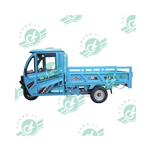 Changli 1000KG 2000KG Motor High Quality Big Power Three Wheel Enclosed Cargo Tricycles Newly Designed Three Wheels E-trike Electric Tricycles