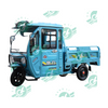 Popular Single-row Fully Enclosed Cab Freight Electric Tricycles for Cargo