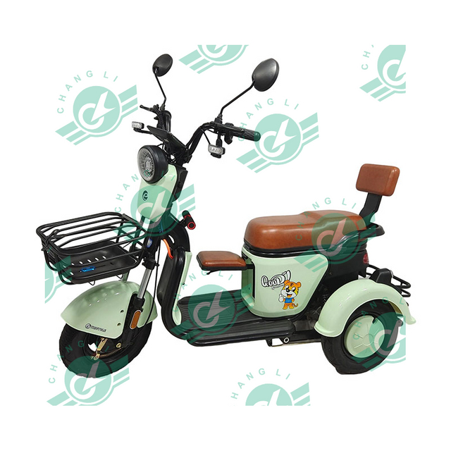 Cheap Folding Seat LED Electric Tricycle for 3 People Adult 