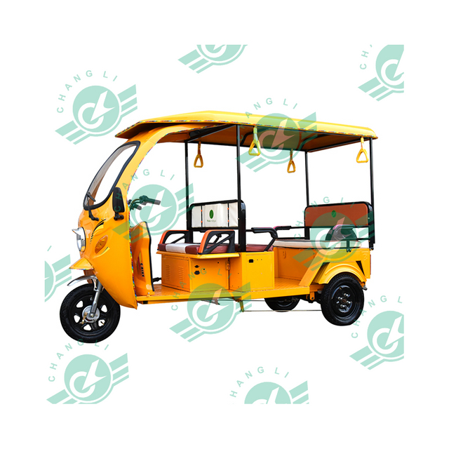 Chang Li Tuk Tuk Electric Passenger Tricycles /Bajaj Style Electric Trikes for Indian Market
