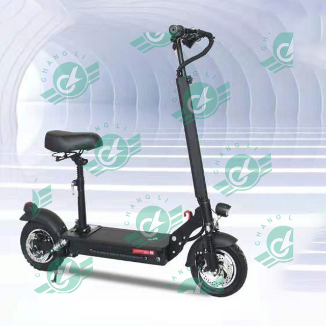 350w Foldable 10 inches Electric Motorcycle Scooter 48V 12AH Black Motor Power Battery Electric Scooter