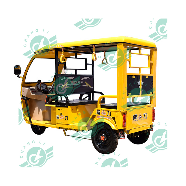 Changli 60v1000w New Design Motorized Tricycles High Quality Battery Powered Electric Tricycles Passengers 6 People